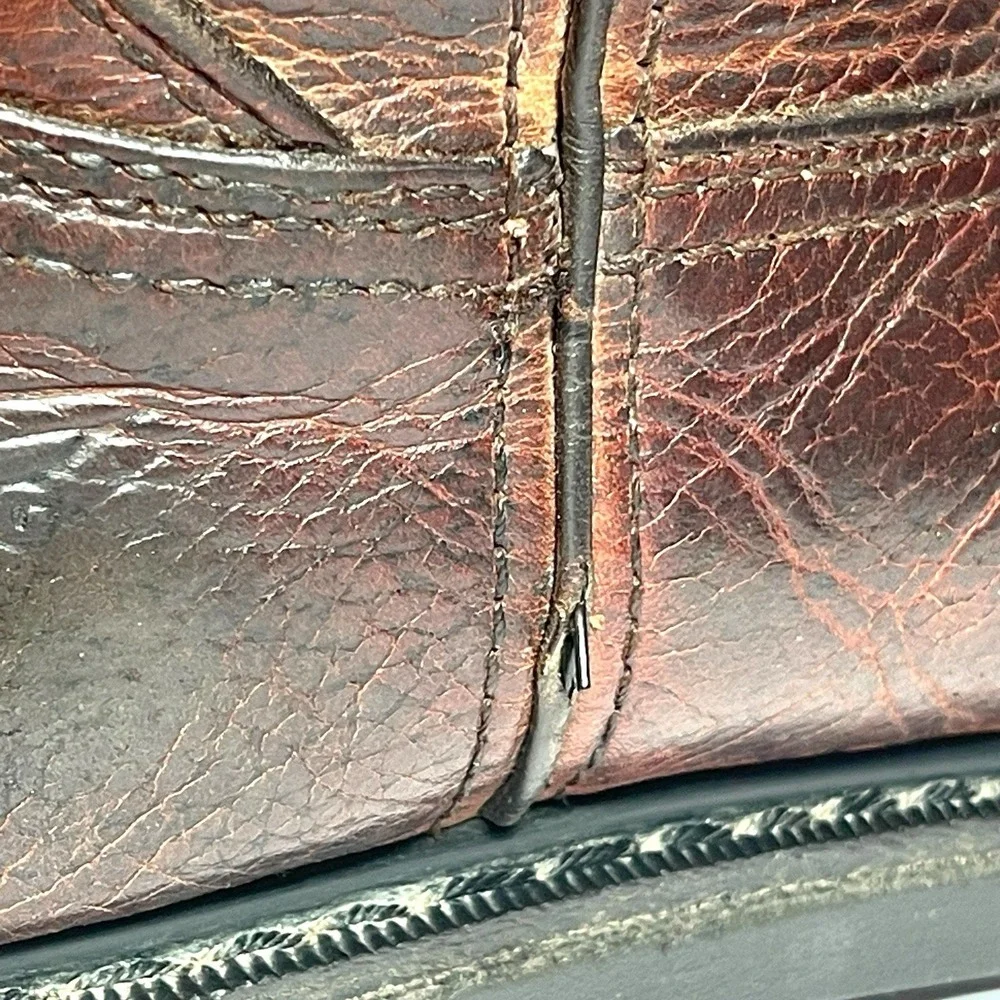 Red Wing Men's Leather  Boots  Style No. 5763 EH Sz. 11.5 M Worn In -Solid Boots
